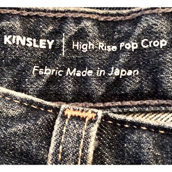 “NEW” AG Adriano Goldschmied Kingsley 360° High-Rise Pop Crop Jean - Picture 6 of 9